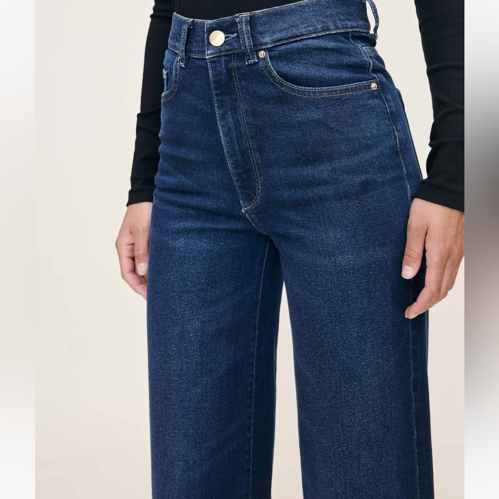 NWT DL1961 Hepburn 32” wide leg - Picture 4 of 13